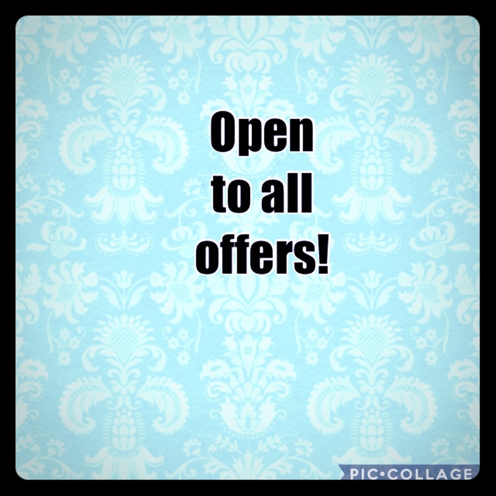 All offers considered!